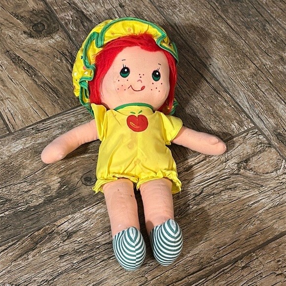 Apple Dumpling (Strawberry Shortcake) plush vintage doll - Picture 1 of 5